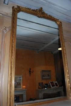 miroirs anciens- feuille d Or