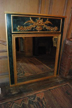 glace ancienne - glace argenture